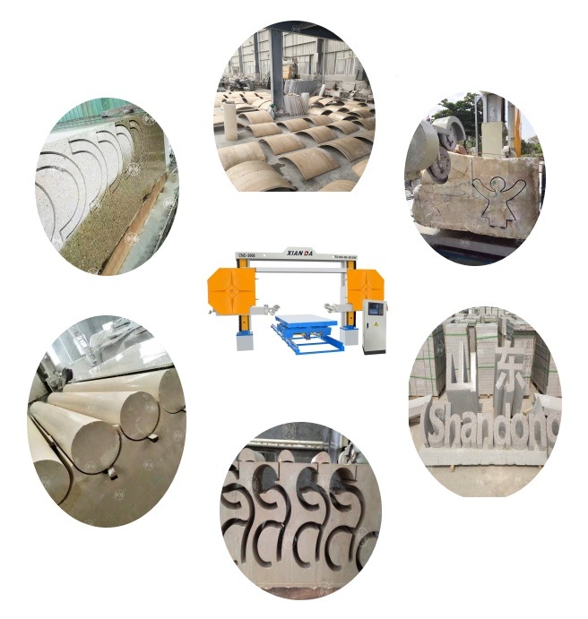 Máy cắt đá CNC Máy cưa dây kim cương cho đá hoa cương 1