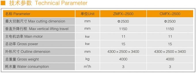 Máy cắt khối đá Granite Máy cắt trục cơ sở CNC 0
