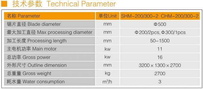 Máy cắt Baluster CNC hai PCS cột 50mm đến 1500mm 0