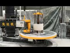 Máy cắt đá cho phần dưới và trên của cột