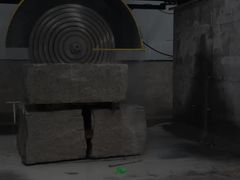 Máy cắt khối đa lưỡi cầu cho đá granite và đá cẩm thạch