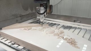 Bộ định tuyến điêu khắc đá 3D CNC 5 trục