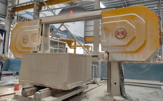 chất lượng  Diamond Wire Saw Within Max Processing Size 2000*3000*1500mm And Gross Weight 5500kg nhà máy sản xuất