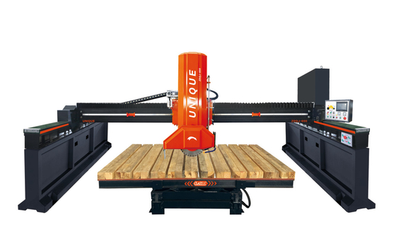 chất lượng  Infrared Automatic Stone Slab Bridge Saw Cutting Machine 21kw nhà máy sản xuất