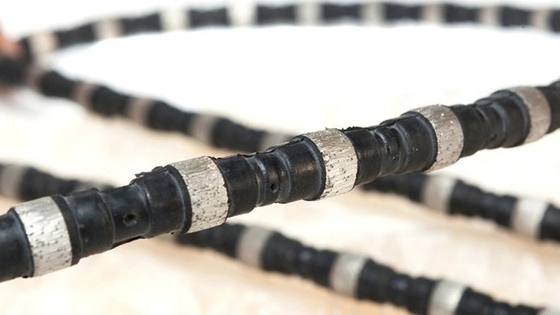 Dụng cụ khai thác dây cưa bằng đá cẩm thạch kim cương 11,5mm để cắt đá cứng