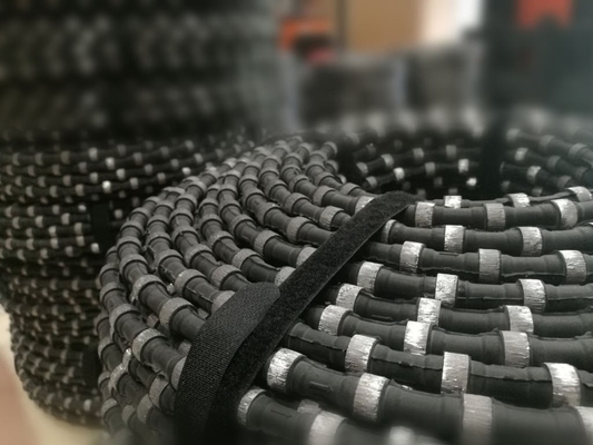 Hard Rock Rope Cắt đá Granite Diamond Wire Saw 11,5mm