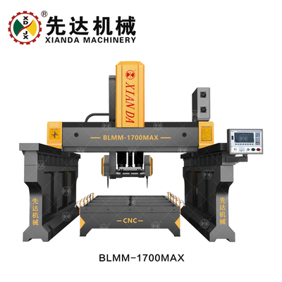 Máy phay cắt cầu dầm kép Hệ thống 3 trục Cnc
