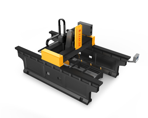 Máy phay cắt cầu dầm kép Hệ thống 3 trục Cnc