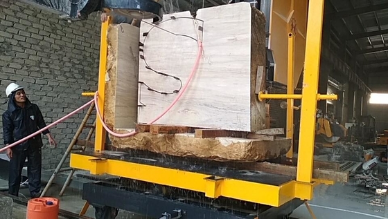 Máy cưa dây kim cương CNC 15T để cắt nhanh