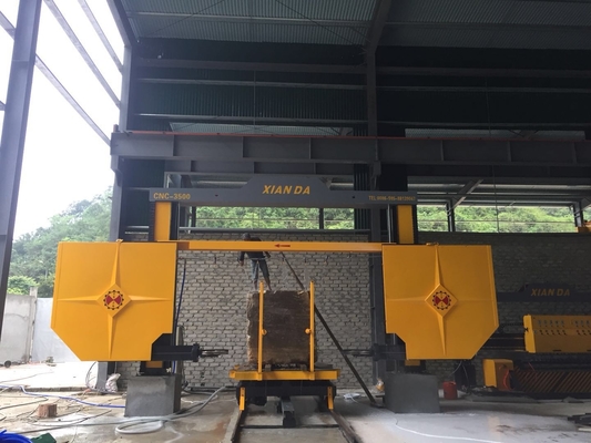 Máy cưa dây kim cương CNC Máy đầm đá khối