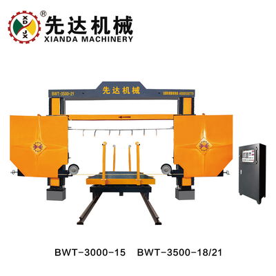 Máy cắt đá CNC Máy cưa dây kim cương cho đá granit thạch anh