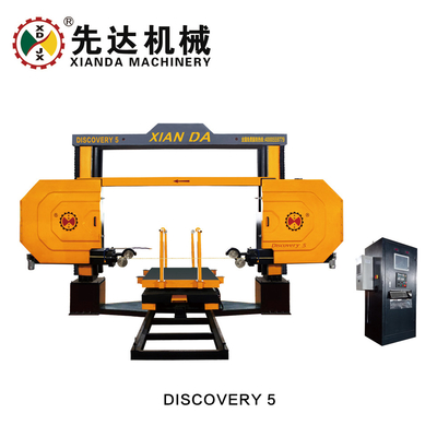Máy cắt đá cưa dây CNC 5 trục để định hình tấm đá granit