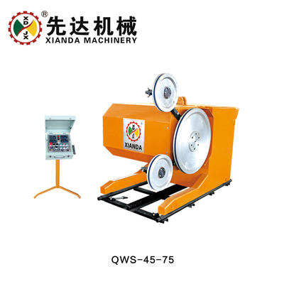 Máy cưa dây kim cương mỏ đá để cắt khối thạch anh đá granit