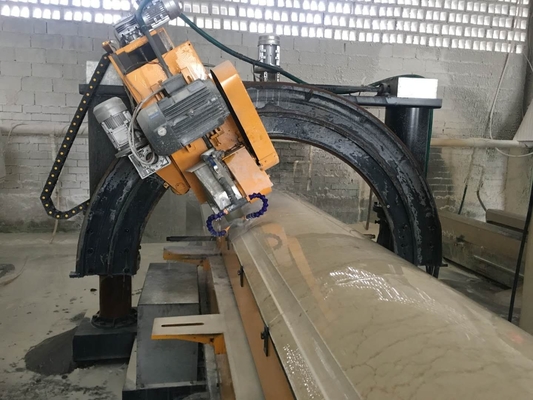 Máy cắt rãnh trụ La Mã tự động 7.5kw