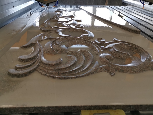 Máy khắc đá phẳng CNC để chế biến đá granit