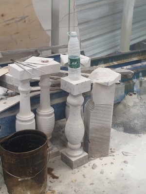 Máy cắt lan can hai chiếc Máy cắt đá PLC & CNC