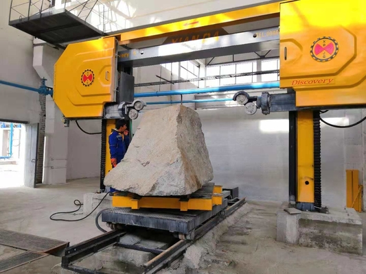 5 trục CNC kim cương dây xem máy cắt đá để định hình granite đá cẩm thạch slab