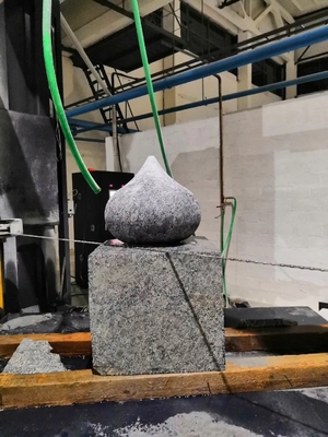 5 trục CNC kim cương dây xem máy cắt đá để định hình granite đá cẩm thạch slab