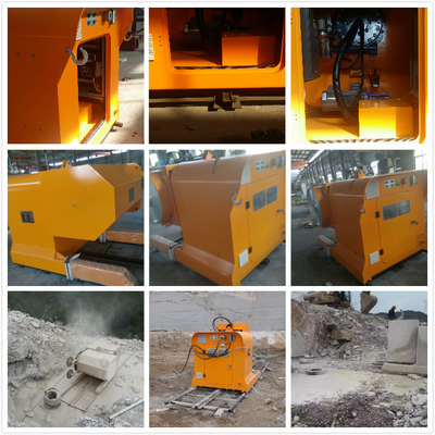 Máy cưa dây kim cương mỏ đá để cắt khối thạch anh đá granit