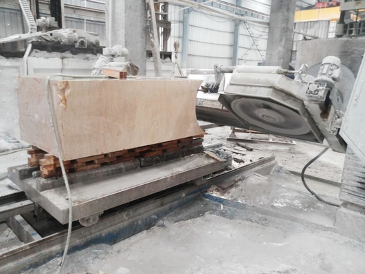 Máy tạo hồ sơ cột CNC Máy cắt đá hình tròn