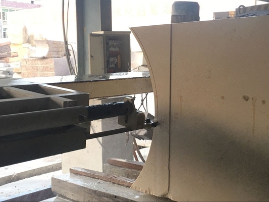Máy tạo hồ sơ cột CNC Máy cắt đá hình tròn
