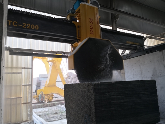 Máy cắt khối AC để cắt đá granit và đá cẩm thạch