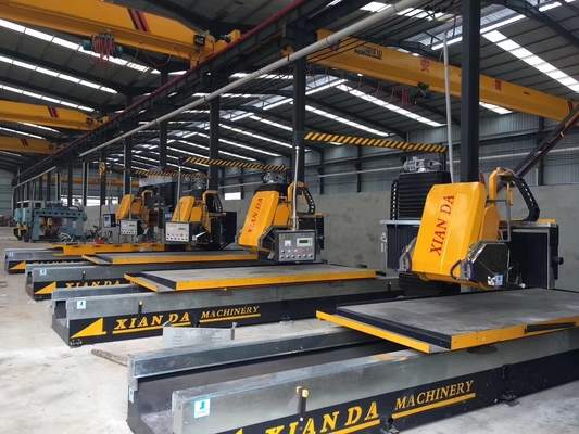 Máy cắt tốc độ cao CNC Linear Profiling Machine để cắt balustres vuông