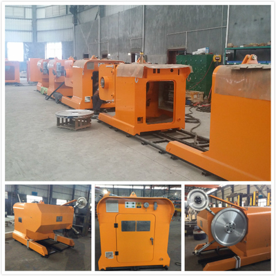 Quarry máy cưa dây để cắt khối đá cẩm thạch anh granite