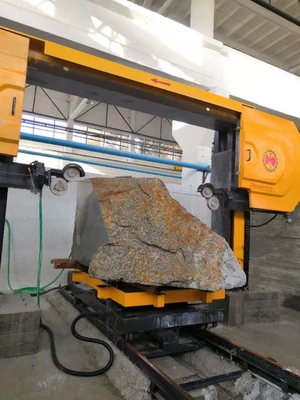 5 trục CNC kim cương dây cưa máy cho các hình dạng khác nhau của đá cẩm thạch hoặc đá granit và hình dạng 3D