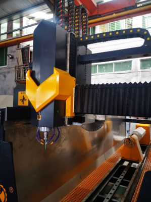 Chi tiết điện 4 trục Cột đá khắc máy CNC