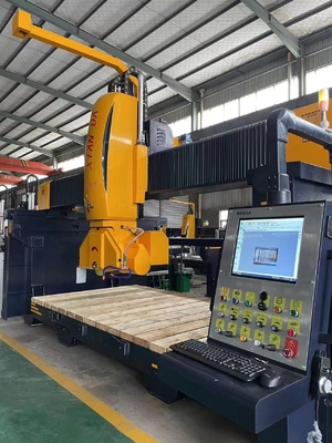 Chi tiết 5 trục cây cầu cắt máy cho bàn và hình dạng đặc biệt