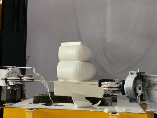 Chiết xuất tuyệt vời 5 trục CNC kim cương dây cưa máy cho hình dạng 3D