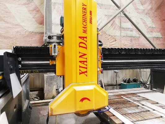 Chi tiết hồng ngoại cây cầu đá Slab máy cắt CNC