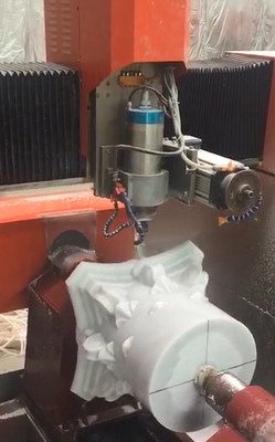Máy khắc đá CNC Hệ thống kiểm soát chính xác 4 trục