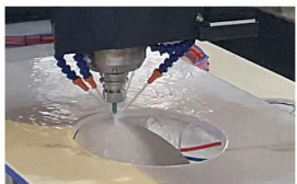 Chi tiết 3 trục đá CNC khắc máy cho bồn rửa