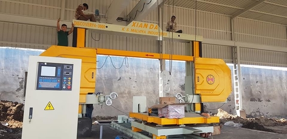 CNC Marble/Granite Diamond Wire Saw Cho Profiling