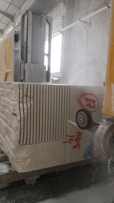 4 trục kim cương dây cưa máy để xử lý hình tròn đá slab, cột, chữ cái, ký tự