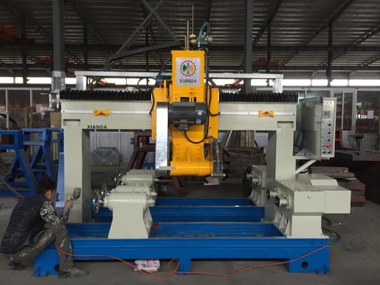 PLC/CNC chính xác cao 4 PC Blauster máy cắt cho trụ, trụ cột, chặn đường