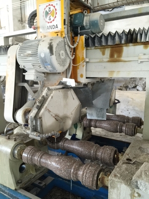 PLC/CNC chính xác cao 4 PC Blauster máy cắt cho trụ, trụ cột, chặn đường