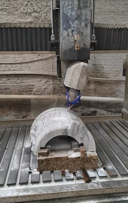 4 trục CNC Arc Slab& Column Stone Machine