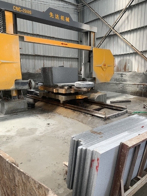 1600mm đường kính bánh xe máy CNC kim cương dây cưa với cắt chính xác