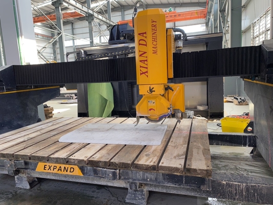 Hệ thống liên kết 4 trục CNC máy cắt cầu tự động