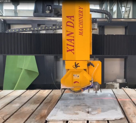 Hệ thống liên kết 4 trục CNC máy cắt cầu tự động