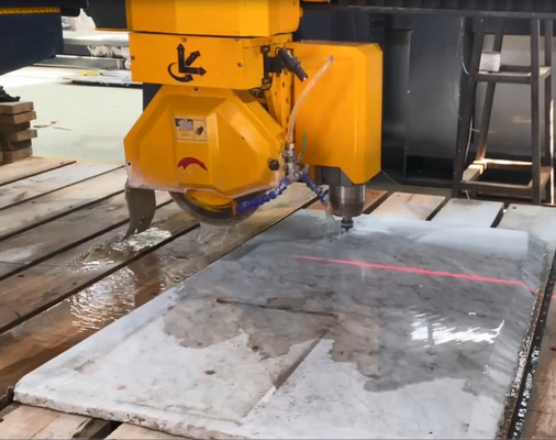 Hệ thống liên kết 4 trục CNC máy cắt cầu tự động