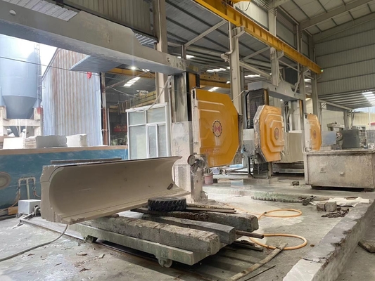 Máy cắt cưa dây CNC tự động cho đá cẩm thạch và đá granit
