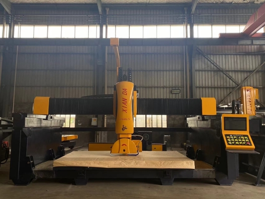 Toàn bộ 5 trục máy cắt cưa cầu tự động với chức năng bộ nhớ để tắt điện