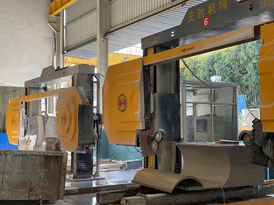CNC điều khiển Máy cắt kim cương dây cao hiệu quả đá cẩm thạch đá granite phát hiện 4 -2000/2500/3000