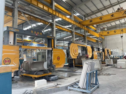 CNC điều khiển Máy cắt kim cương dây cao hiệu quả đá cẩm thạch đá granite phát hiện 4 -2000/2500/3000