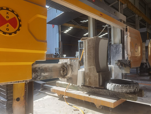 Tốc độ cao CNC kim cương dây cưa máy CNC-2000/2500/3000 cho các hình dạng đặc biệt, thanh cột