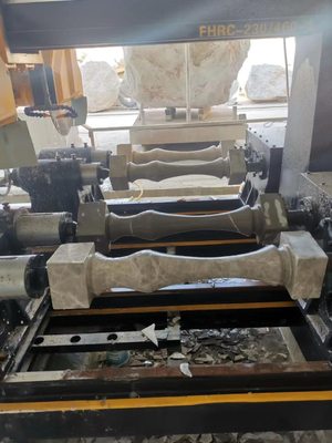 Máy cắt mạnh CNC / PLC Stone Profiling cho baluster